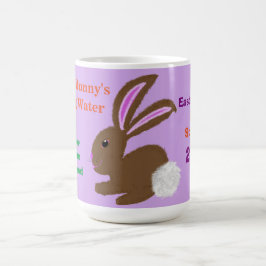 Taza De Café Para Semana Santa Bunny Water Mug Nombre Personali