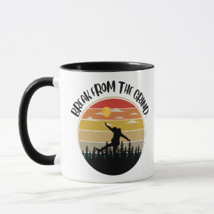 Taza de café para senderismo