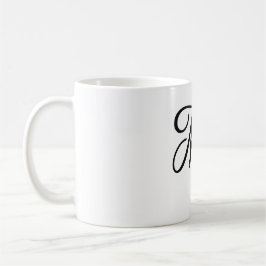 Taza de café para señor