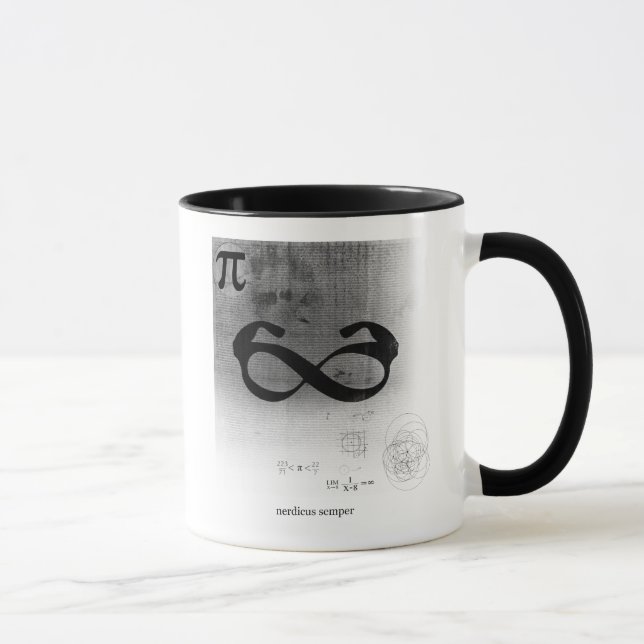taza de café para siempre nerd (Derecha)