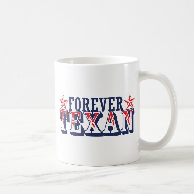 Taza De Café Para siempre Texan (Derecha)