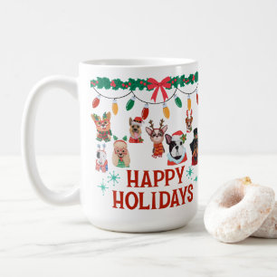 taza de café para techo de navidad 15oz
