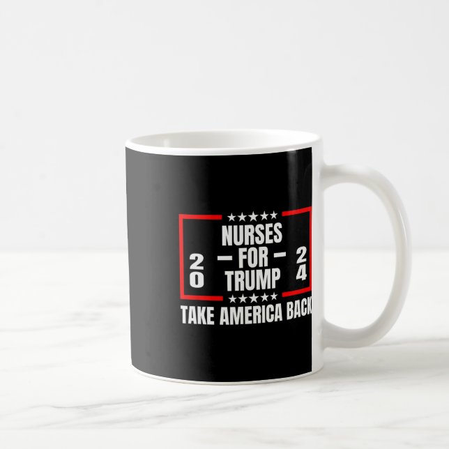 Taza De Café Para Trump 2024, recuperemos a Estados Unidos (Derecha)