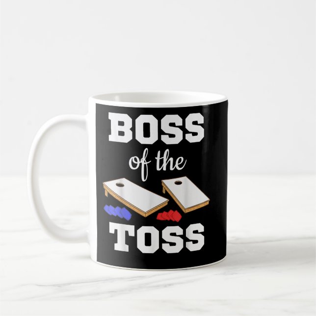Taza De Café para un Cornhole Game Cornholer (Izquierda)
