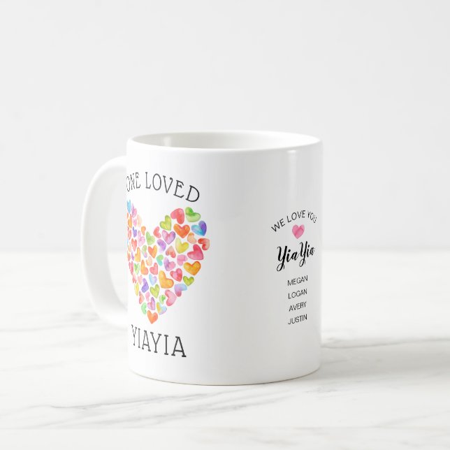 Taza de café para una YiaYia amada (Anverso izquierdo)