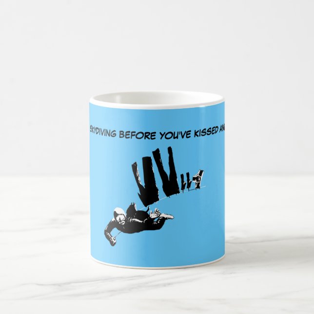 Taza De Café Paracaidismo divertido (Centro)