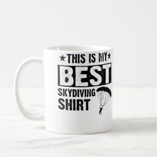Taza De Café Paracaidismo Este Es Mi Mejor Paracaidista Paracai