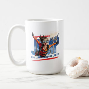 Taza De Café Paracaidismo-Siente la Libertad Sobre las Nubes