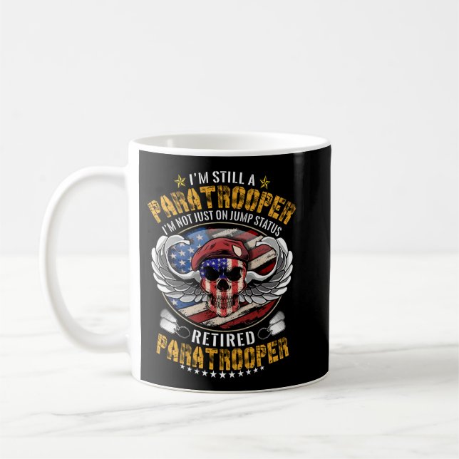 Taza De Café Paracaidista de la División Aérea del Ejército de  (Izquierda)