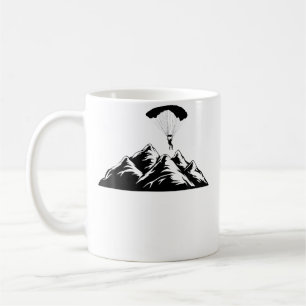Taza De Café Paracaidista de Paracaidismo Deportivo Extremo