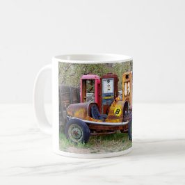 Taza De Café Parada final de la pista de Race Car