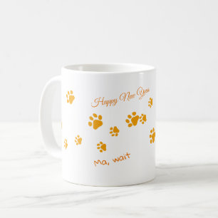 Taza De Café Paradas de Naranjas de paseos en gatos