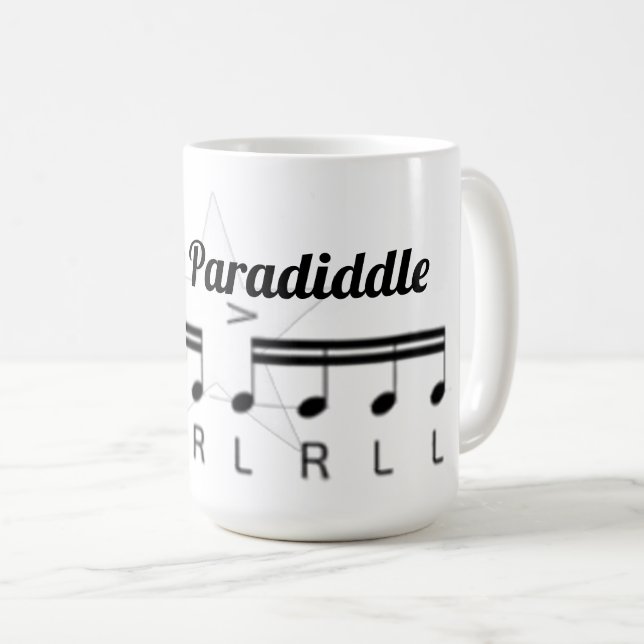 Taza De Café paradiddle simple (Anverso derecho)
