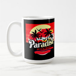 Taza De Café Paradise Beach Band: Vibes tropicales