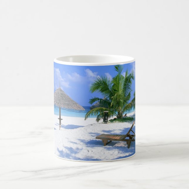 Taza De Café Paradise beach mug (Centro)