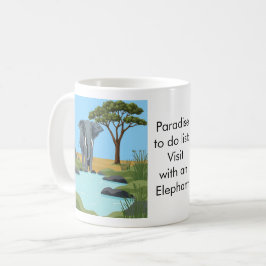 Taza De Café Paradise to do list: Elephant