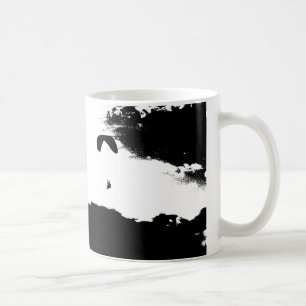 Taza De Café Paragliding sobre las nubes