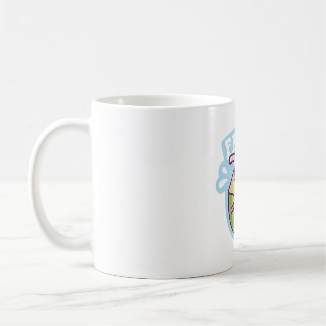 Taza De Café Paraguas de agua dulce de coco dulce (Izquierda)