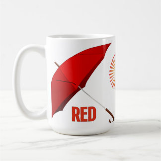 Taza De Café Paraguas rojo