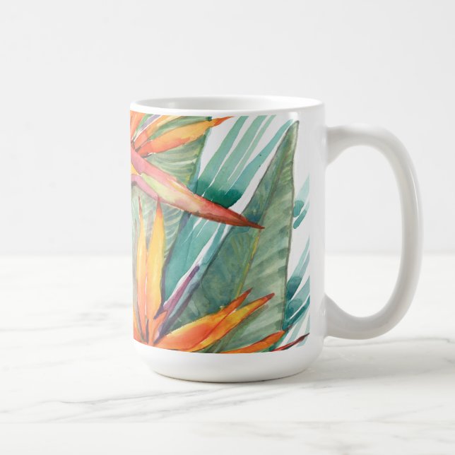 Taza De Café Paraíso botánico tropical II (Derecha)