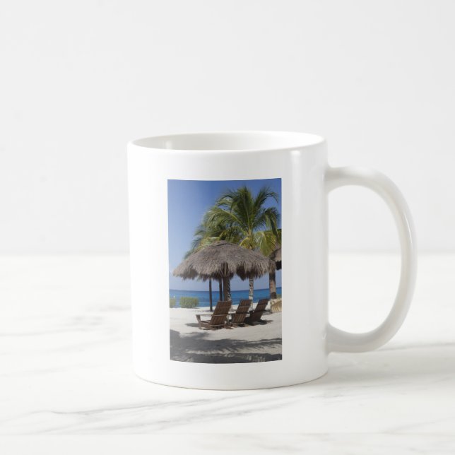Taza De Café Paraíso costero mexicano (Derecha)