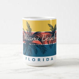 Taza De Café Paraiso del Surf Miami Beach Florida