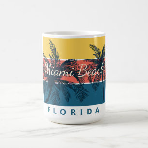 Taza De Café Paraiso del Surf Miami Beach Florida