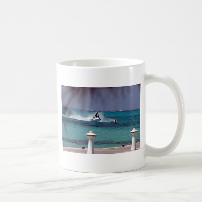 Taza De Café Paraíso para motos acuáticas (Derecha)