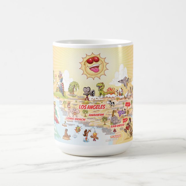 Taza De Café Paraíso Sunshine de California (Centro)