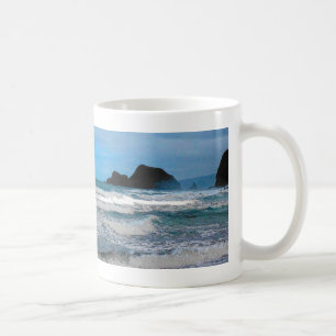 Taza De Café Paraíso tropical de la isla costera de Hawái