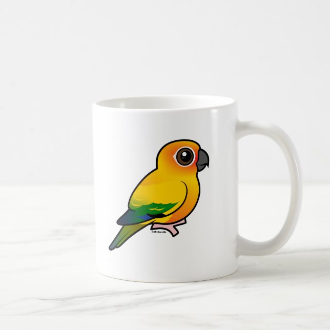 Taza De Café Parakeet de Birdorable Sun (Derecha)