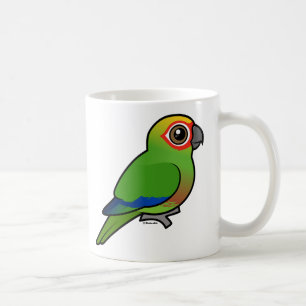 Taza De Café Parakeet De oro-capsulado