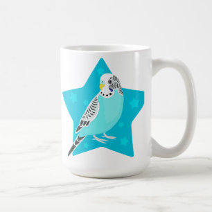 Taza De Café Parakeet dulce del pájaro