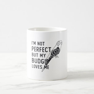 Taza De Café Parakeet Lover My Budgie Me Ama Birds Budgerigar