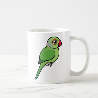 Taza De Café Parakeet Rosa-anillado