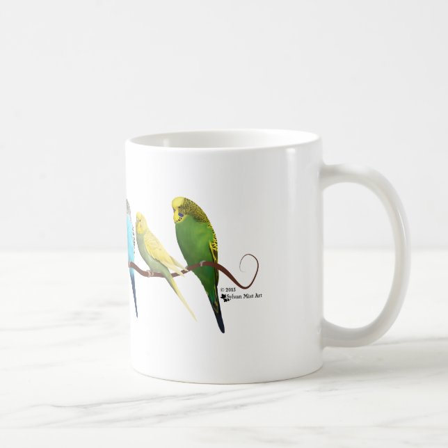 Taza De Café ¡Parakeets y Cockatiels! (Derecha)