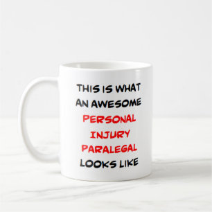 Taza De Café paralegal de lesión personal, impresionante