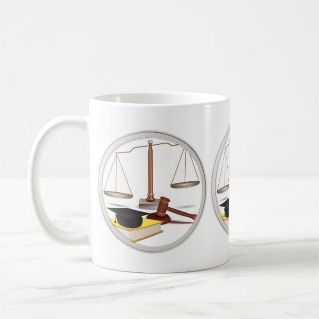 Taza De Café Paralegal Mug (Izquierda)