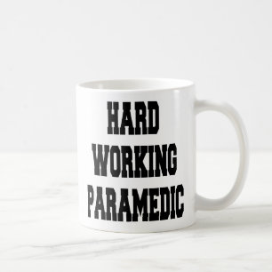 Taza De Café Paramédico de trabajo duro