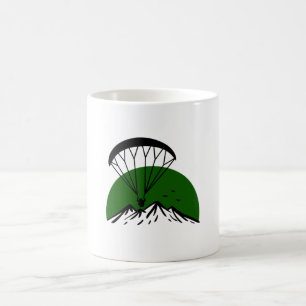 Taza De Café Paramotor retro vintage