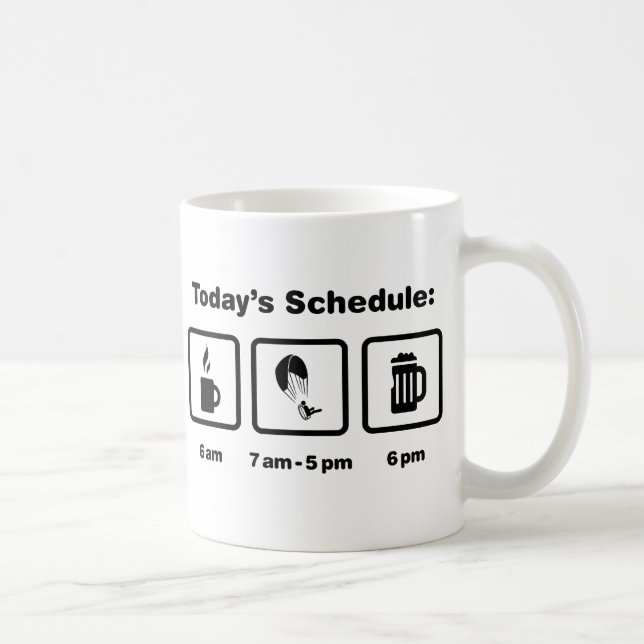 Taza De Café Paramotoring (Derecha)