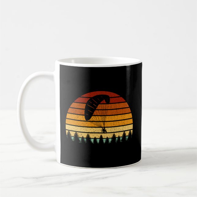 Taza De Café Parapente Del Sol Para Parapentes (Izquierda)