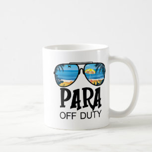 Taza De Café Paraprofesional fuera de servicio El Día De La Esc