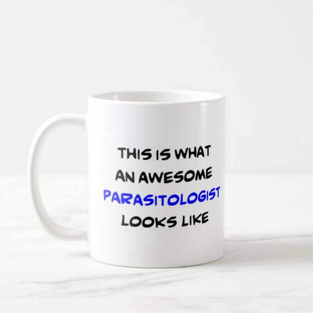 Taza De Café parasitólogo, increíble (Izquierda)