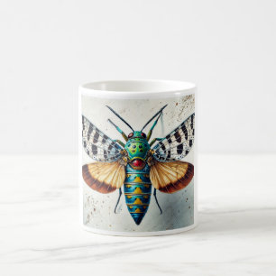 Taza De Café Paratyndaris dorsal view 160724IREF214 - Watercolo