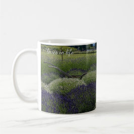 Taza De Café Parche Country Lavender