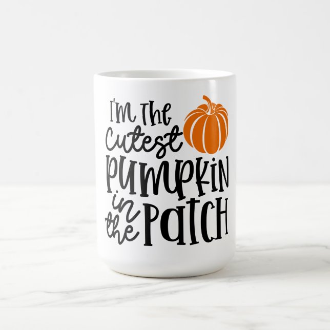 Taza De Café Parche Cutest Pumpkin (Centro)