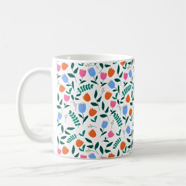 Taza De Café Parche de brisa de primavera (Izquierda)