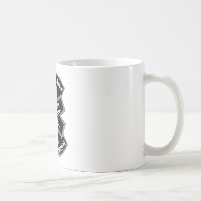 Taza De Café Parche de estilo espartano médico táctico militar (Derecha)