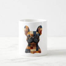 Parchwork Bulldog francés Mug